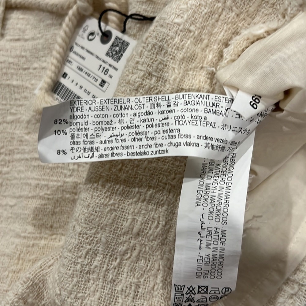Zara Structured Shorts w/Drawstring - Picture 5 of 7
